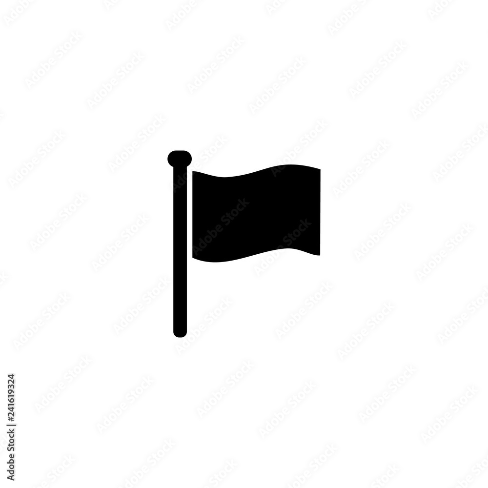 flag filled shape flag filled shape