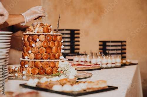 Pièce montée de mariage photo