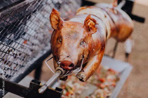 Valokuva Cochon grillé