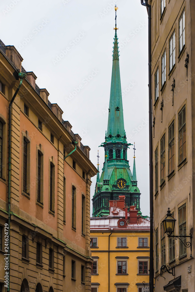 Obraz premium Stockholm Riddarholmskyrkan