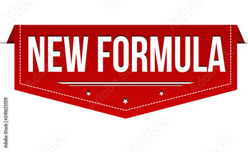 New formula banner design