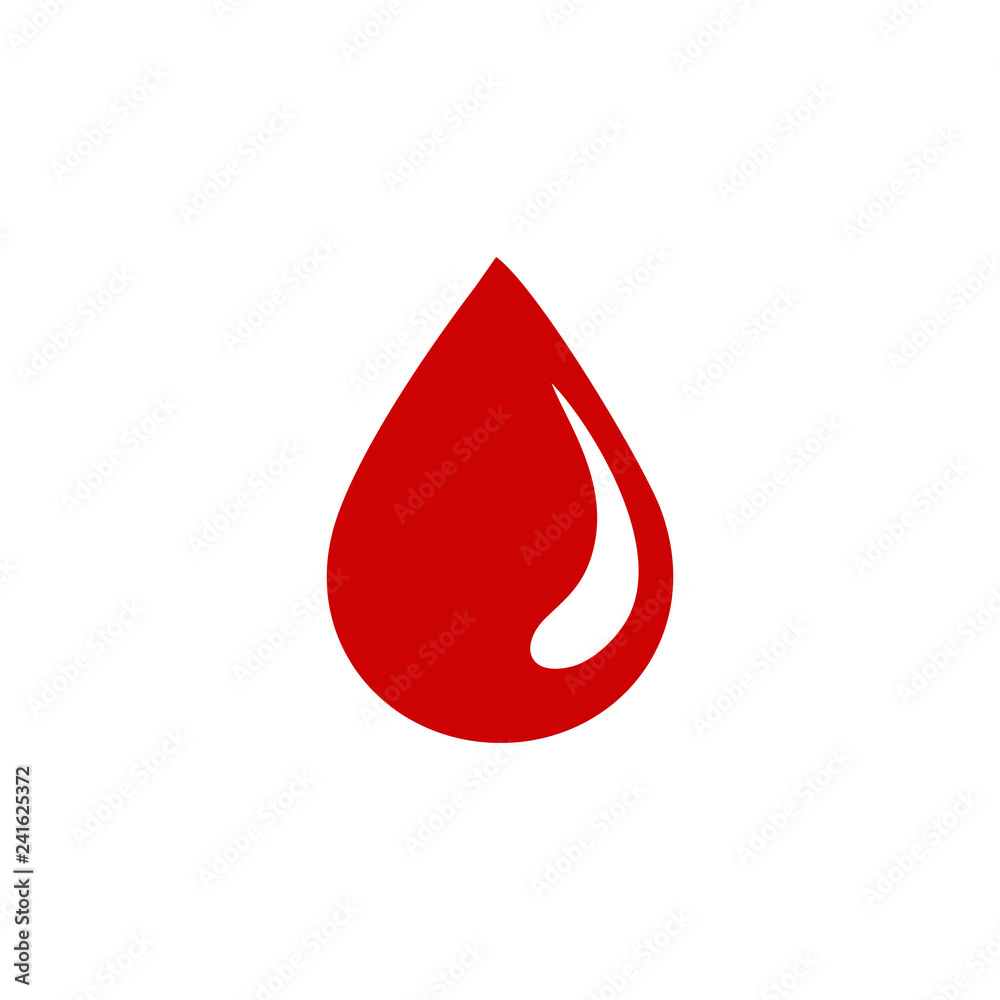 blood drop simple icon blood drop simple icon