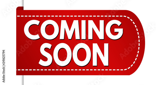Coming soon banner design banner design