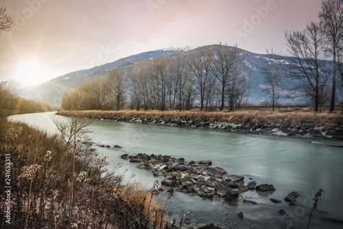 evening at rhone