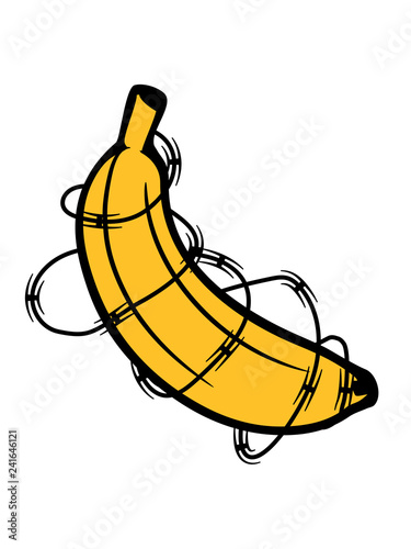 banane obst gesund absperrung stacheldraht sicherheit militär basis verteidigung zaun mauer stacheln draht gefährlich klettern verboten einzäunen grundstück tattoo muster