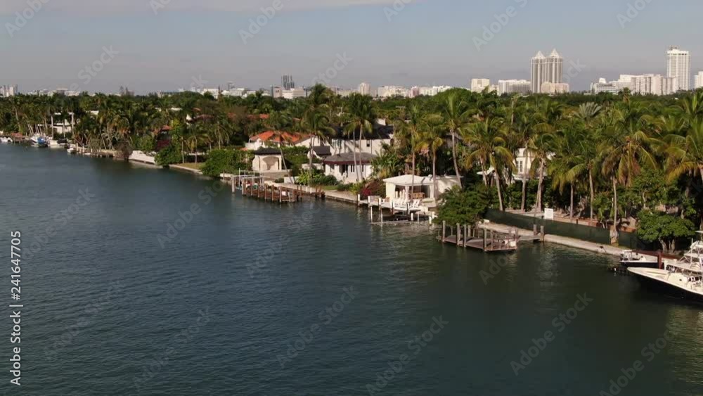 Aerial of architecture, landmarks and sights in Miami, Florida. Aerial of architecture, landmarks and sights in Miami, Florida.