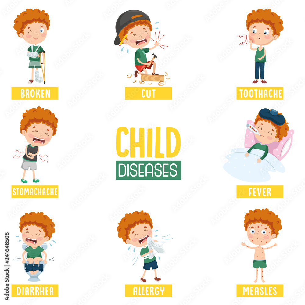 Vector Illustration Of Cartoon Character Vector Illustration Of Cartoon Character