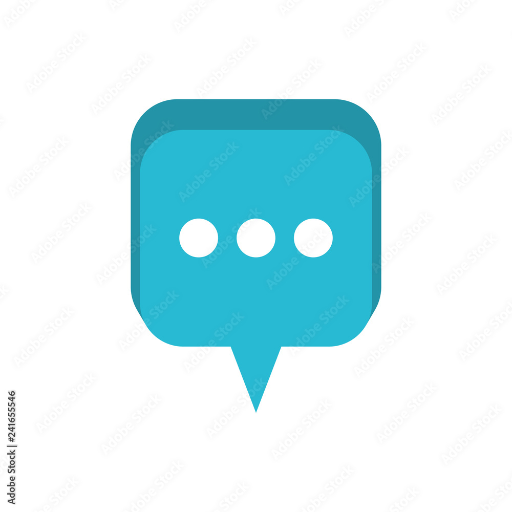 speech bubble with ellipsis isolated icon speech bubble with ellipsis isolated icon