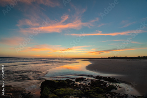 Seascape of the Australian Coast - Ocean at Sunset
