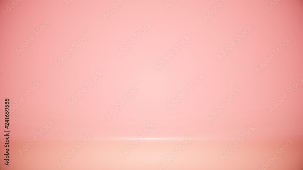 Studio room Blurred background Soft gradient pastel. With lighting Well use as Business backdrop, Template mock up for display of product