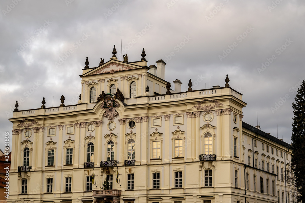 Ansichten von der Prager Burg in Prag Tschechien