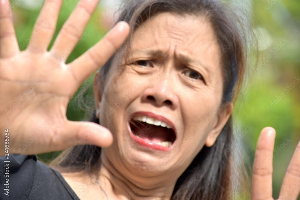 Fearful Older Person Fearful Older Person