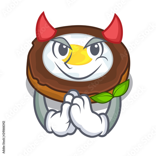 Devil egg scotch on character wood boards