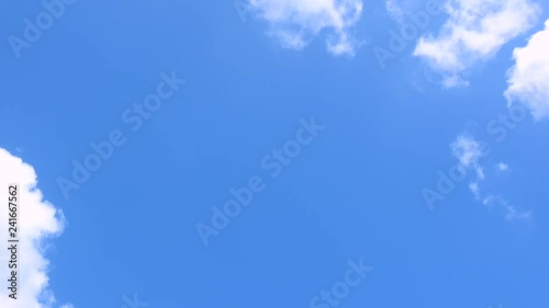 青空と雲（7月）