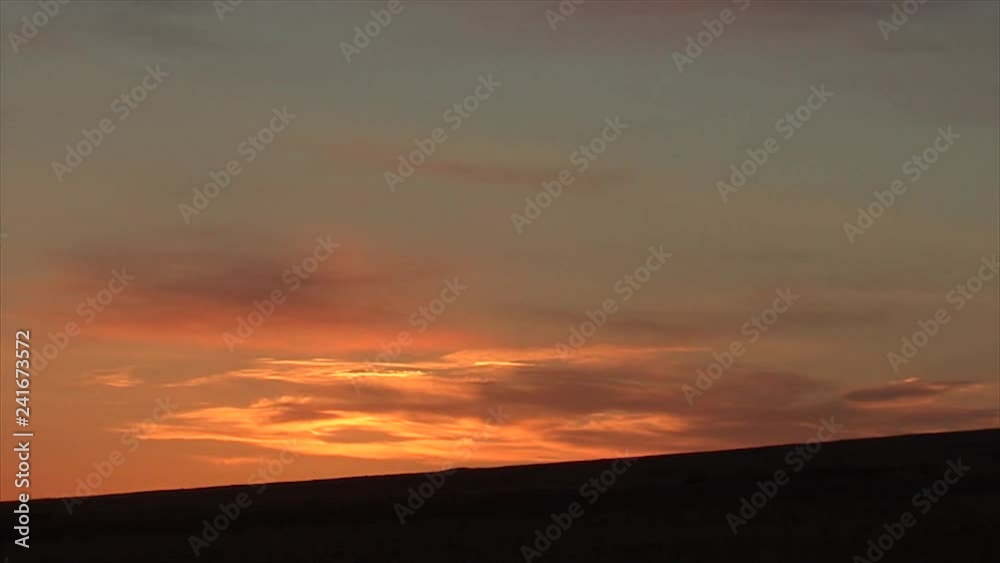 Mongolia. Gobi Desert. Time lapse. Mongolia. Gobi Desert. Time lapse.