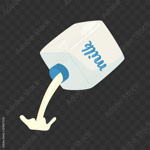 pour milk box