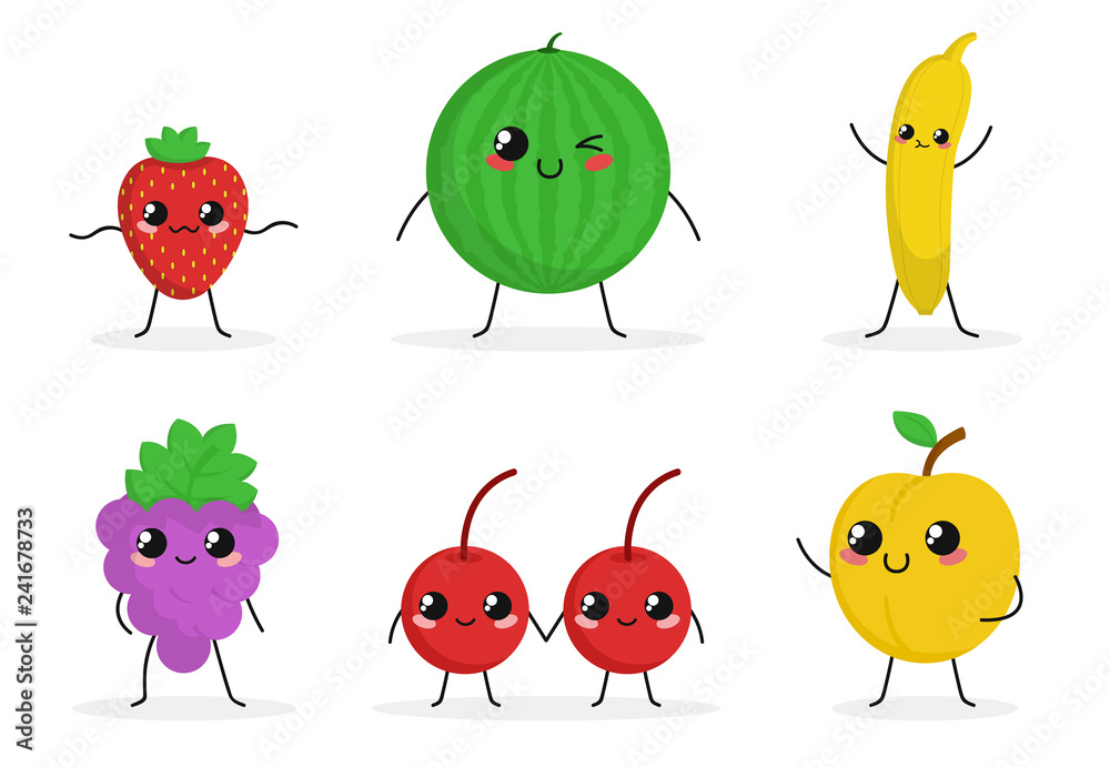 cute cartoon blender with fruits funny vector illustration isolated on  white background Stock Vector Image & Art - Alamy