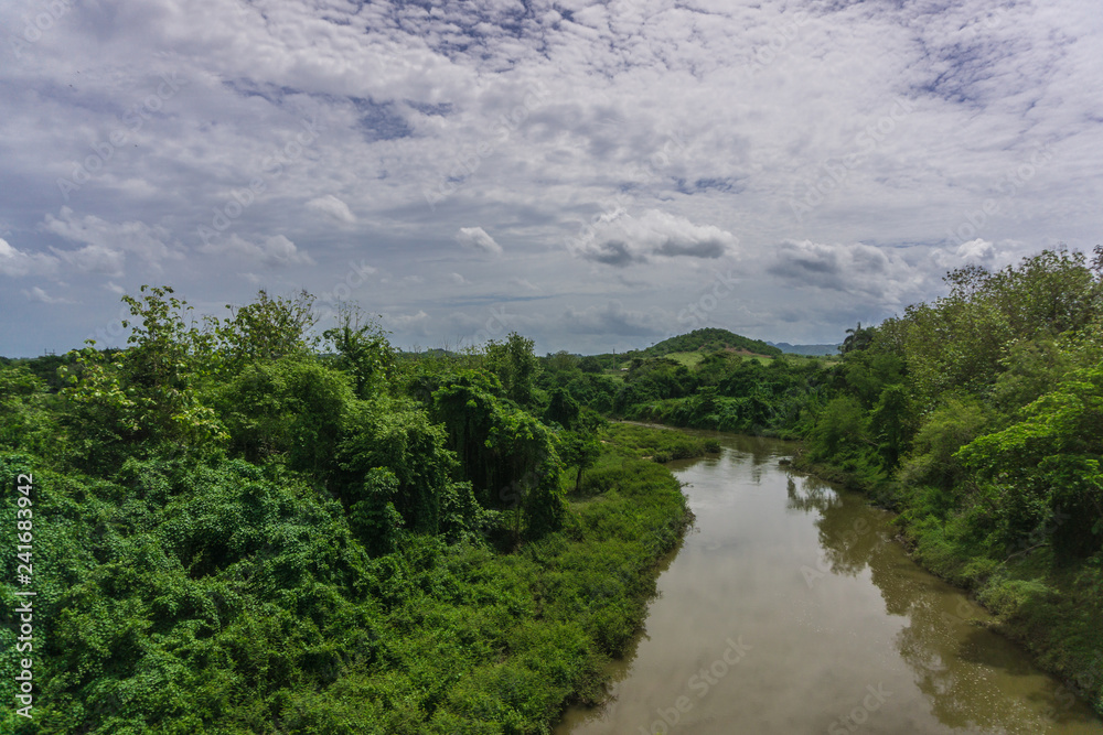 Obraz premium Karibische Landschaft