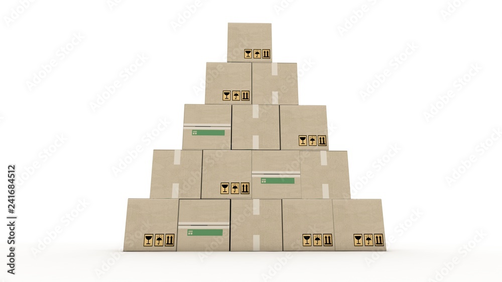 Cardboard boxes transportation and storage
Cardboard boxes transportation and storage
