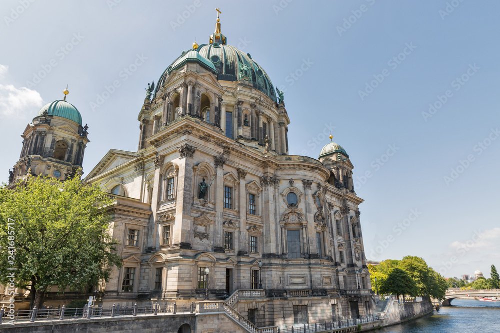 Cathedral Berliner Dome on Museum Island in Berlin, Germany.