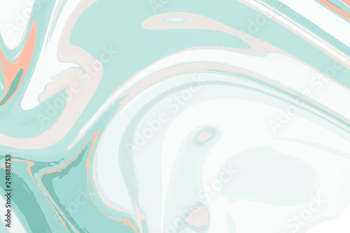 Acrylic paint pour background vector