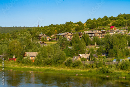 Usva small sity in Perm. Ural mountains, Russia © ILSHAT