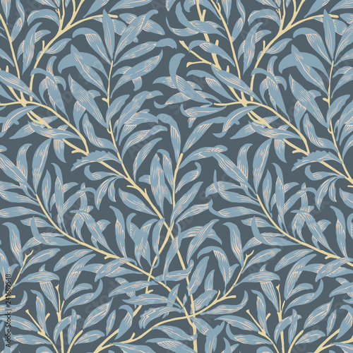 Willow Bough by William Morris (1834-1896). Original from the MET Museum. Digitally enhanced by rawpixel.