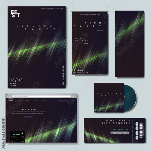 Promotional layout set