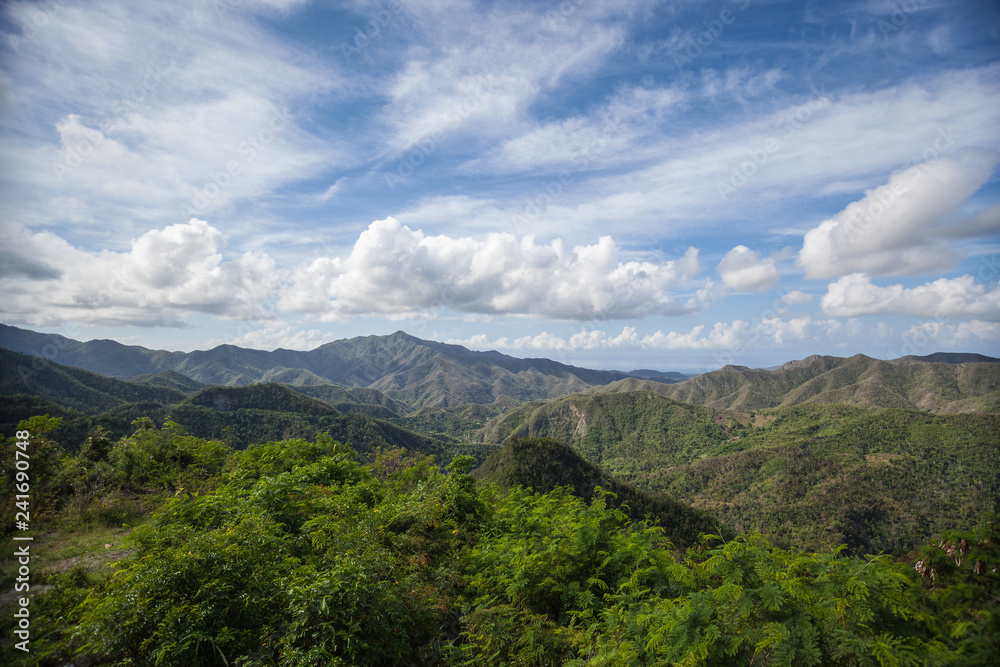 Obraz premium Karibische Landschaft