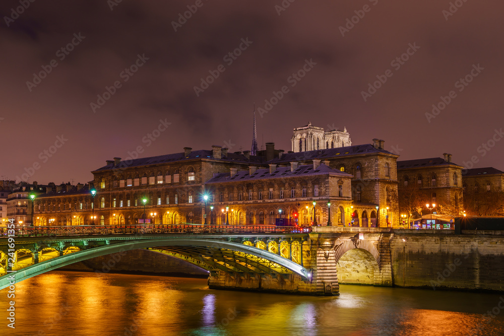 Bridge in Paris France