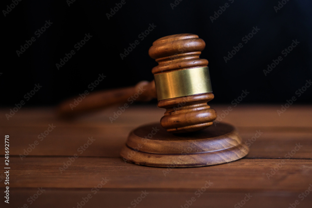 judge on table judge on table