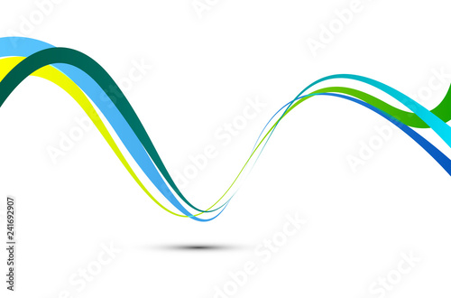 linee, linea, sfondo, vettoriale, onde
