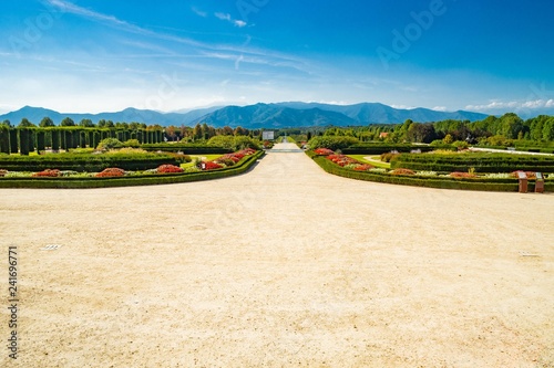 Palace and park of Venaria, residence of the Royal House of Savoy, Piedmont photo