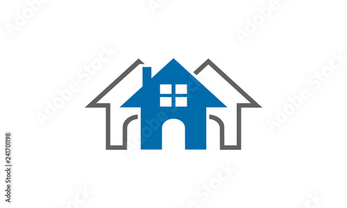 residence logo vector