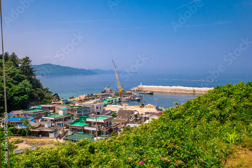 Fototapeta Naklejka Na Ścianę i Meble -  Hwang Yeong-jo Hometown village of marathon player