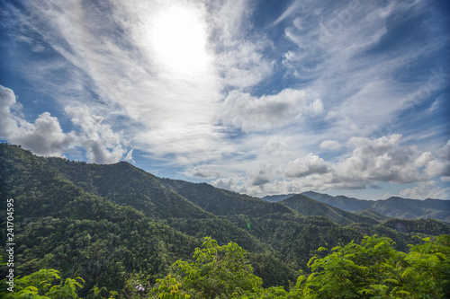 Karibische Landschaft