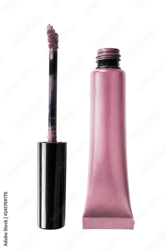 Opened lipstick tube Opened lipstick tube