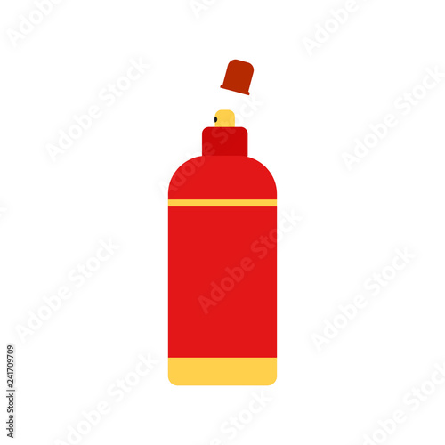 Spray can. Spray can Logo. Vector illustration. EPS 10.