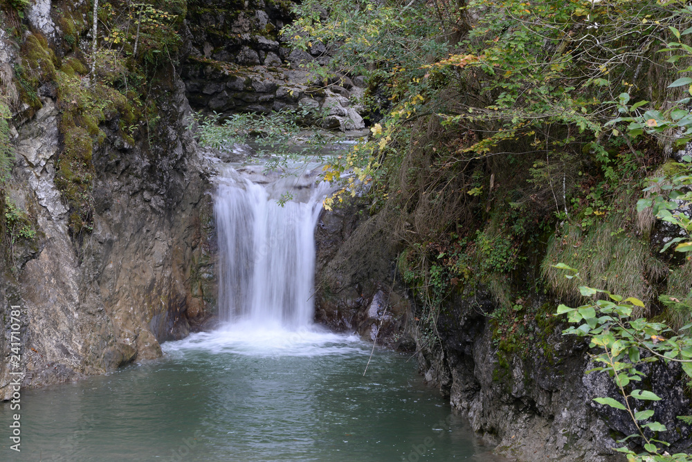 Wasserfall in der Kobelach Wasserfall in der Kobelach