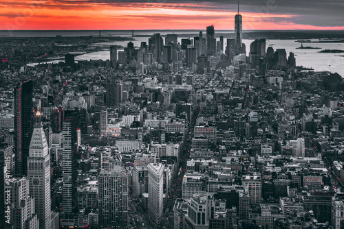 New York , Manhattan , Sin City ,Skyline , America