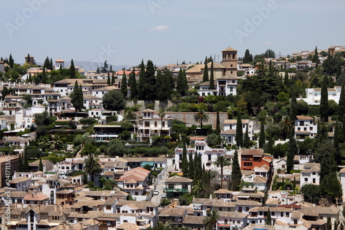  View of the city of Granada from the Alhambra © b201735