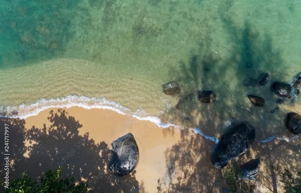 Top view landscape of Beautiful tropical sea in summer season image by Aerial view drone shot, high angle view Top view landscape of Beautiful tropical sea in summer season image by Aerial view drone shot, high angle view