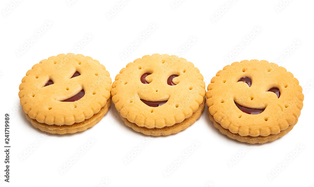 sandwich cookie isolated sandwich cookie isolated