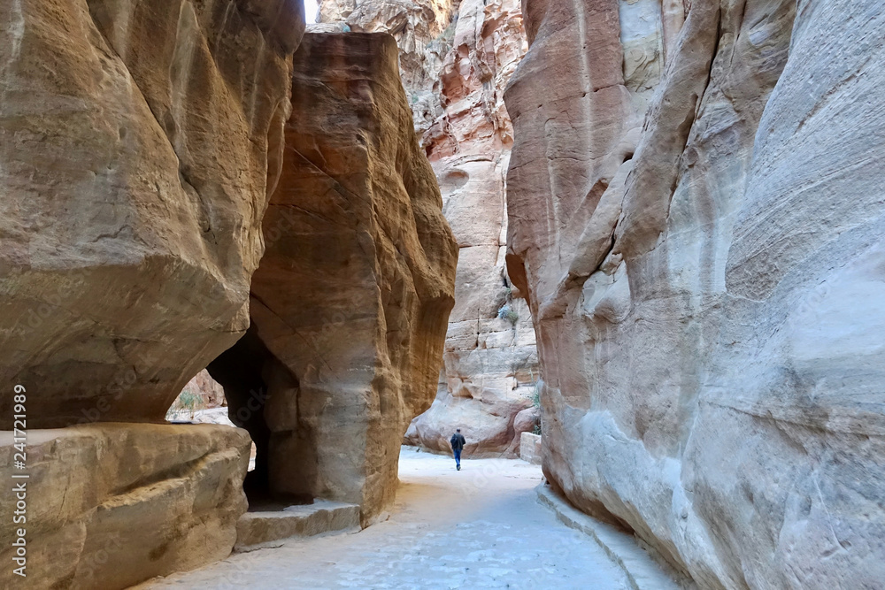 Jordan. Canyon of Petra