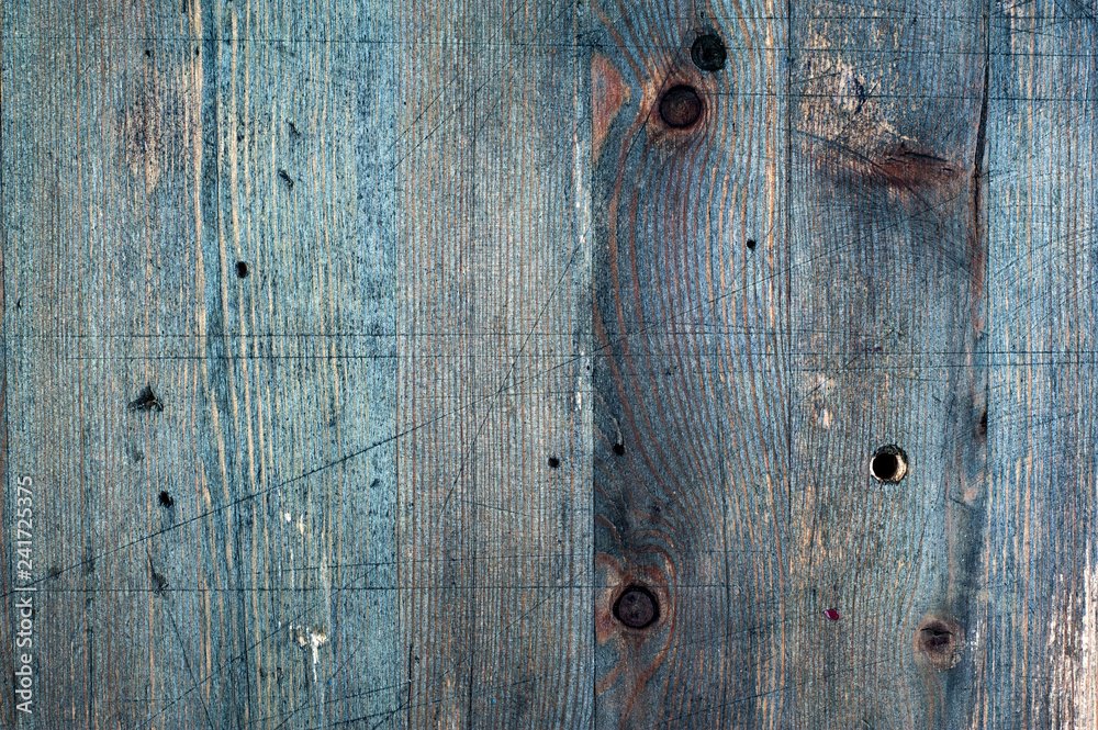 Obraz premium Painted wood board texture with grunge pattern.