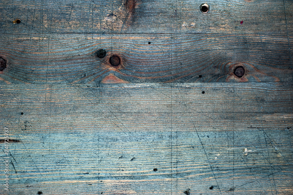 Obraz premium Painted wood board texture with grunge pattern.
