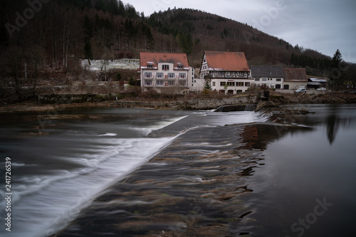 Staustufe im oberen Donautal / Beuron / Sigmaringen  photo