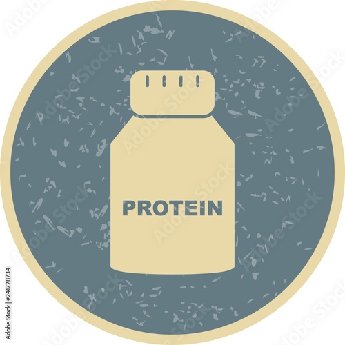 Vector Protein Icon
