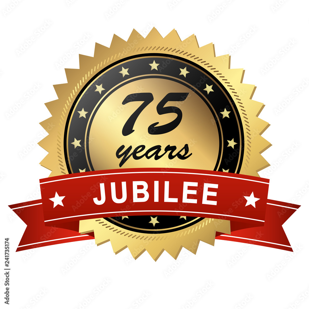 jubilee medallion - 75 years