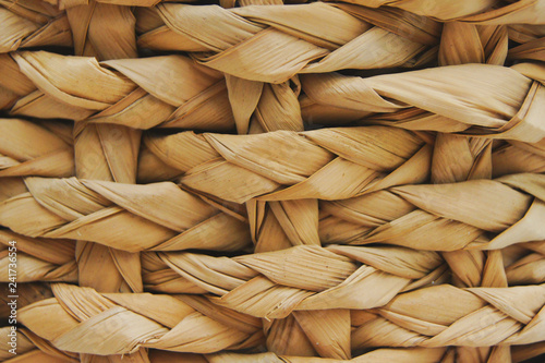 handmade corn weave